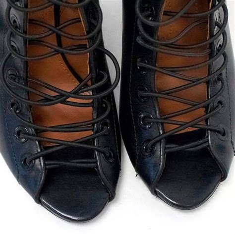 givenchy lace up wedges|Givenchy slippers sale.